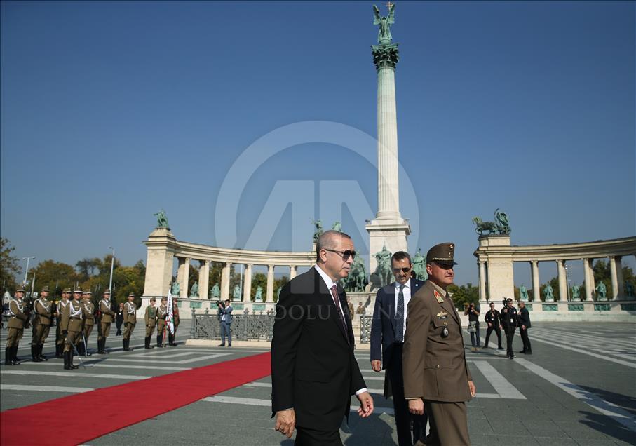 Cumhurbaşkanı Erdoğan, Macaristan’da