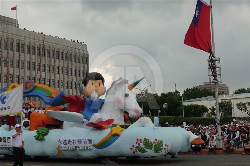 Taiwan celebrates national day in Taipei