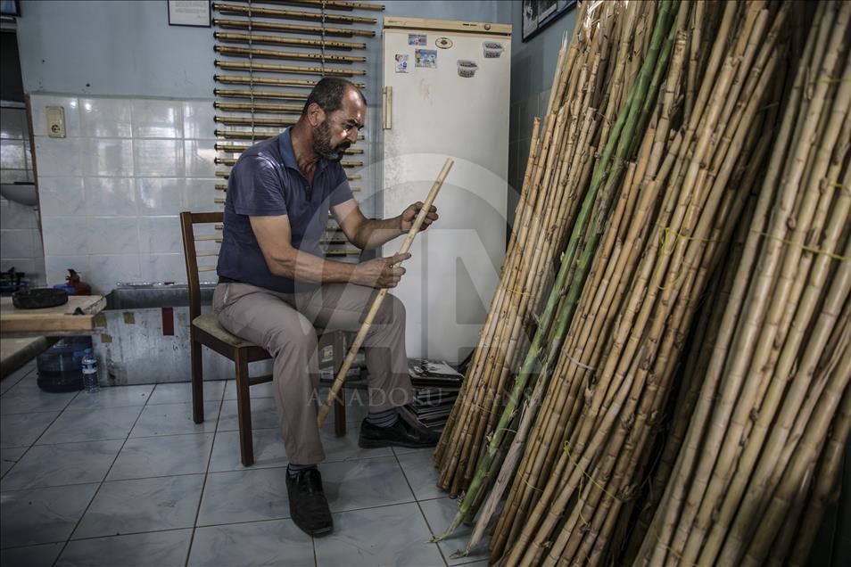 Así se fabrica el 'Ney', la flauta de Oriente Medio