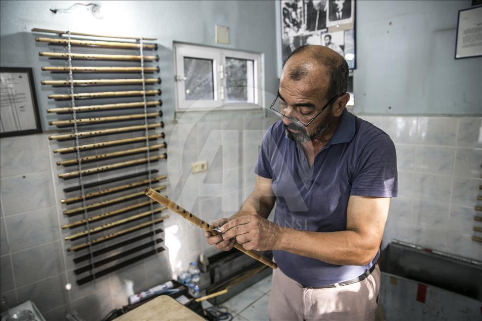 Así se fabrica el 'Ney', la flauta de Oriente Medio