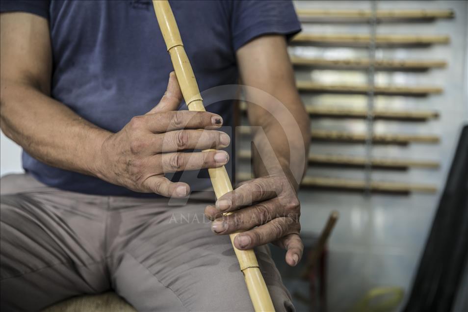 Así se fabrica el 'Ney', la flauta de Oriente Medio