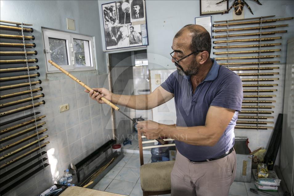 Así se fabrica el 'Ney', la flauta de Oriente Medio