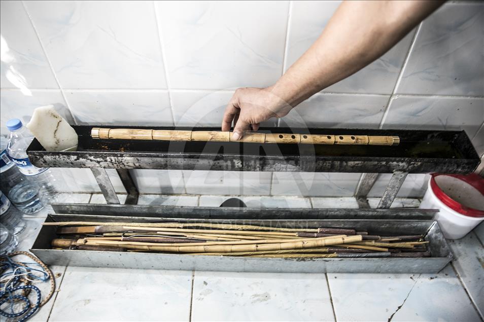 Así se fabrica el 'Ney', la flauta de Oriente Medio