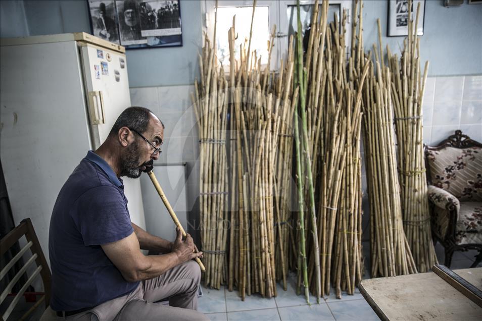 Así se fabrica el 'Ney', la flauta de Oriente Medio
