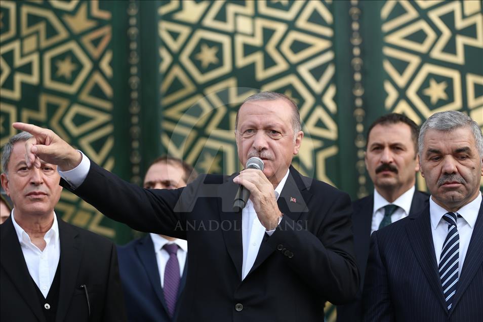 Cumhurbaşkanı Erdoğan, Kayseri'de