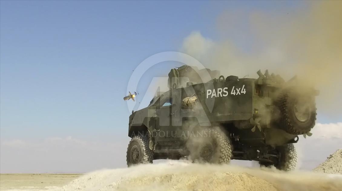 Türkiye'nin tank avcıları attığını vurdu