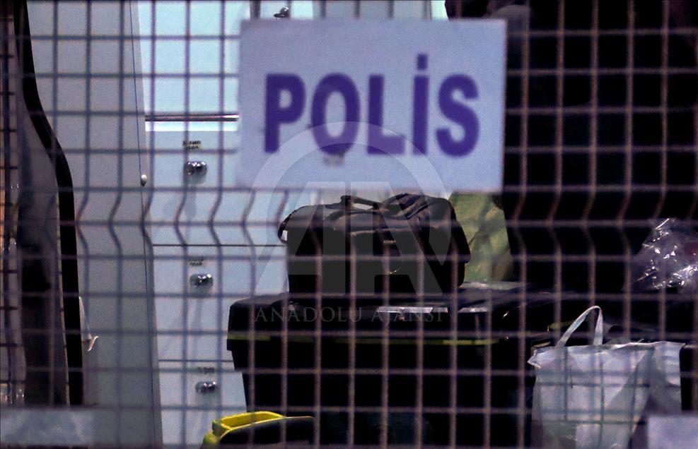 فرق البحث الجنائي التركية تغادر مقر القنصيلة السعودية بإسطنبول

