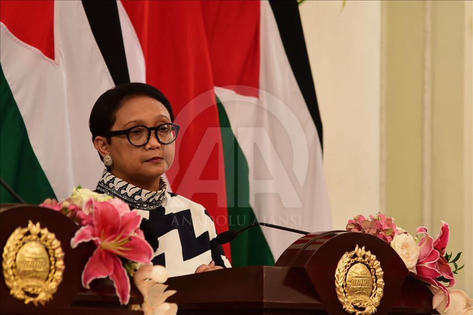 Pertemuan bilateral Indonesia - Palestina