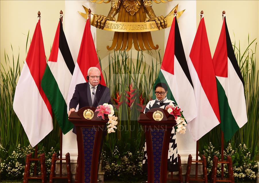 Pertemuan bilateral Indonesia - Palestina