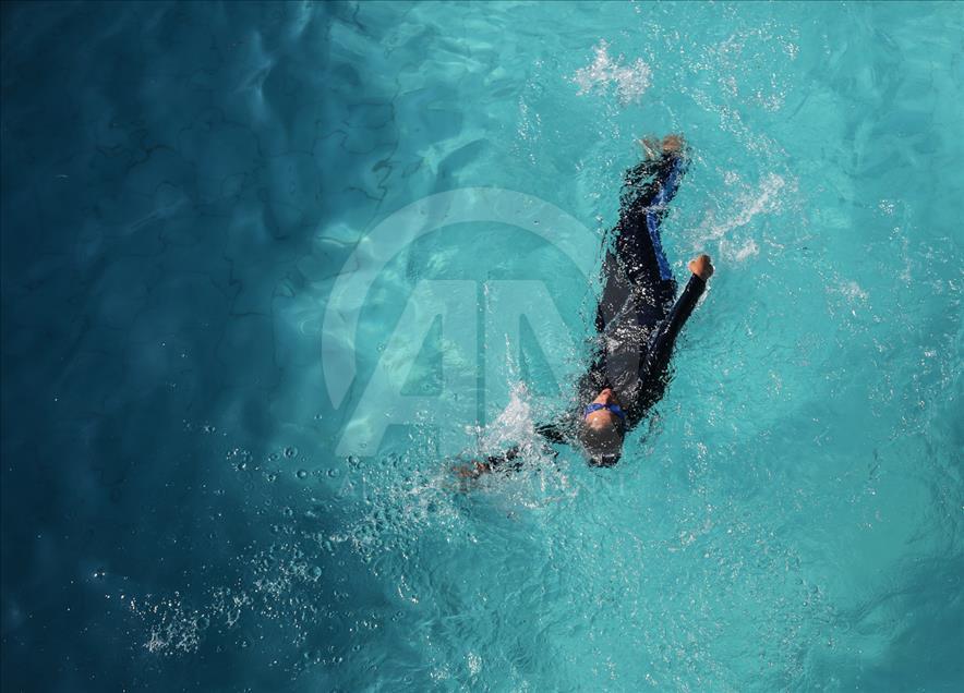 "Juegos Olímpicos de Tokio": esperanza para los pequeños nadadores de Gaza