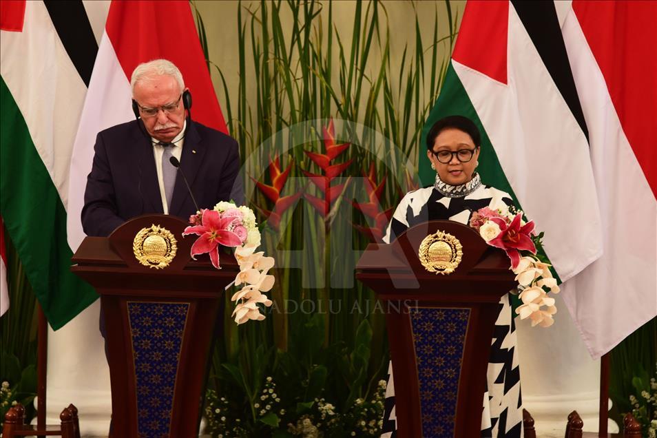 Pertemuan bilateral Indonesia - Palestina