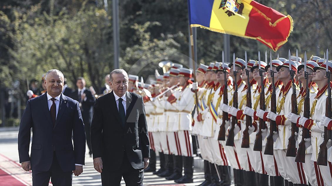 Cumhurbaşkanı Erdoğan, Moldova'da 8