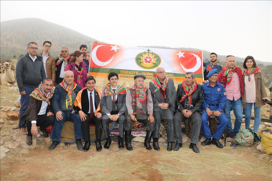 Sarıkeçili Yörükleri'nin tarihi yolculuğu başladı