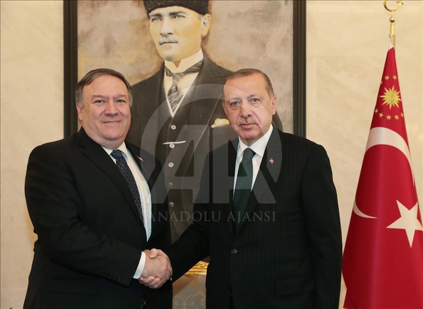 Erdoğan - Pompeo görüşmesi