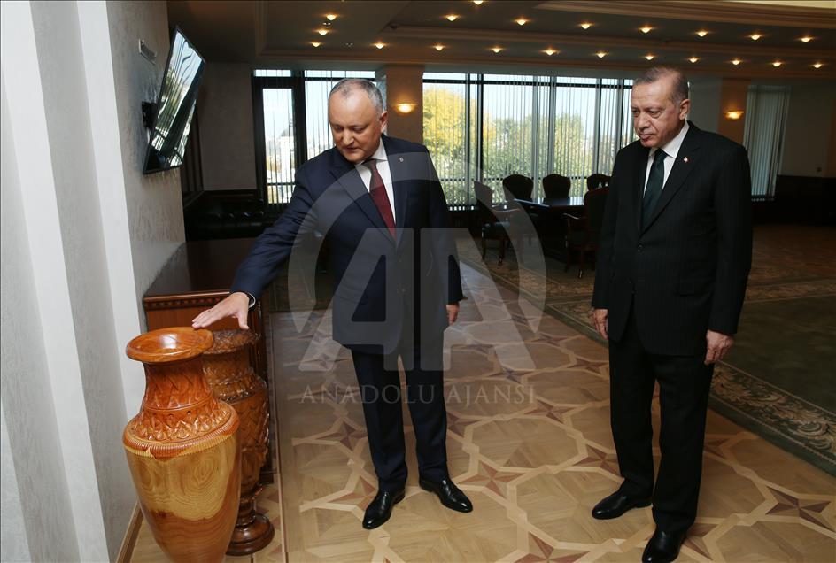 Cumhurbaşkanı Erdoğan Moldova’da