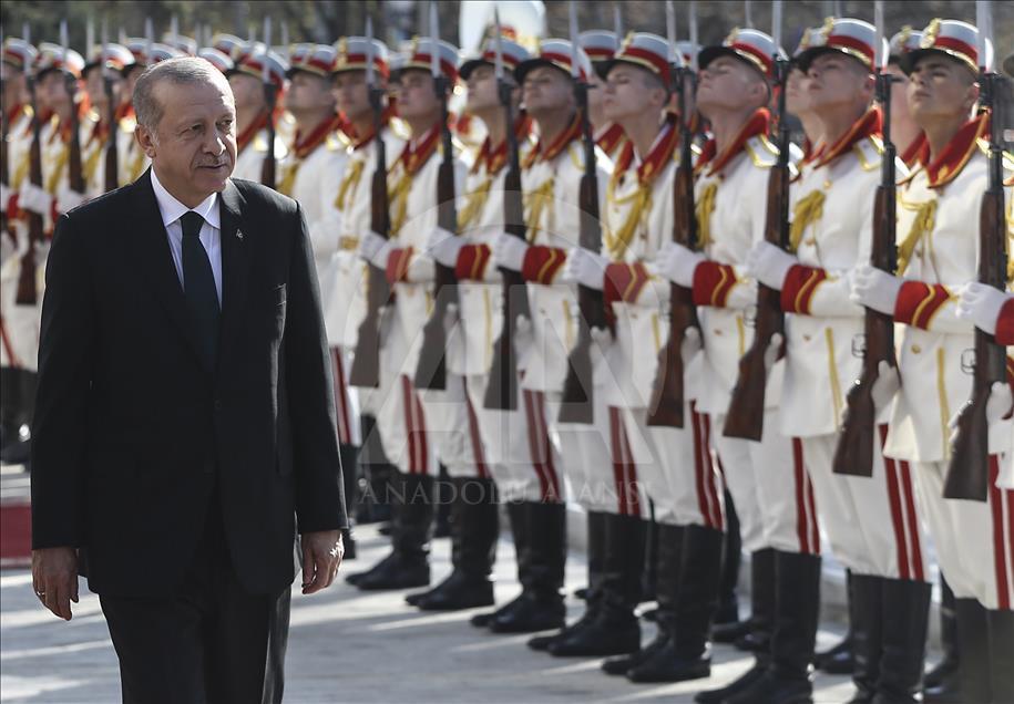 Cumhurbaşkanı Erdoğan Moldova'da
