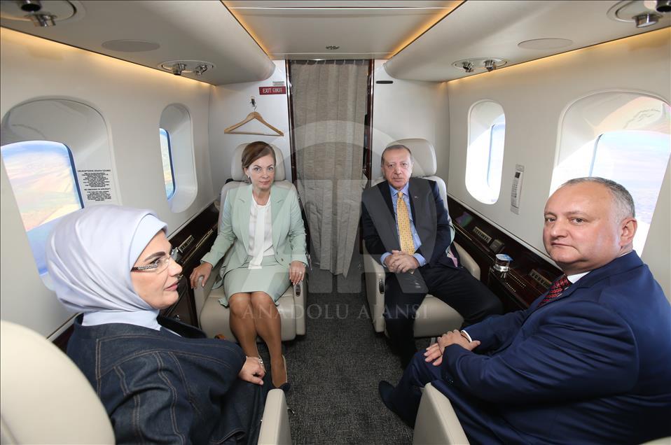 بازدید رئیس‌جمهور ترکیه از منطقه خودمختار گاگائوز