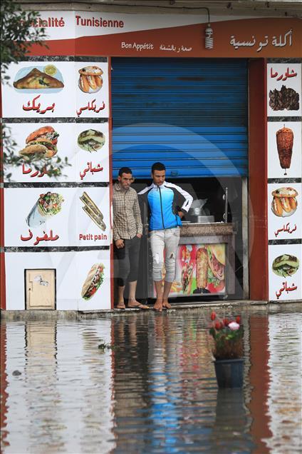 Tunisie : Des inondations font cinq morts et deux disparus