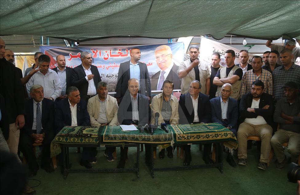 Kunjungan PM Palestina ke wilayah Khan al-Ahmar