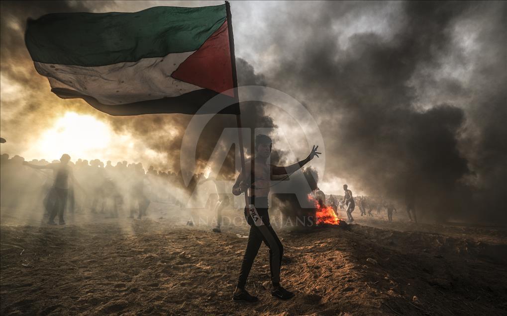 Gazze'deki Büyük Dönüş Yürüyüşü gösterileri devam ediyor

