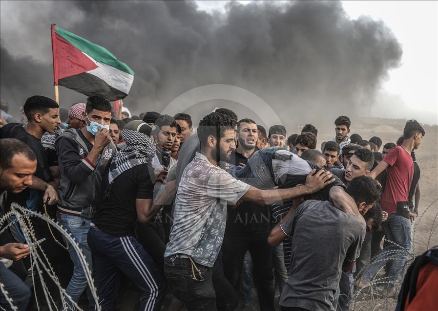 Gazze'deki Büyük Dönüş Yürüyüşü gösterileri devam ediyor
