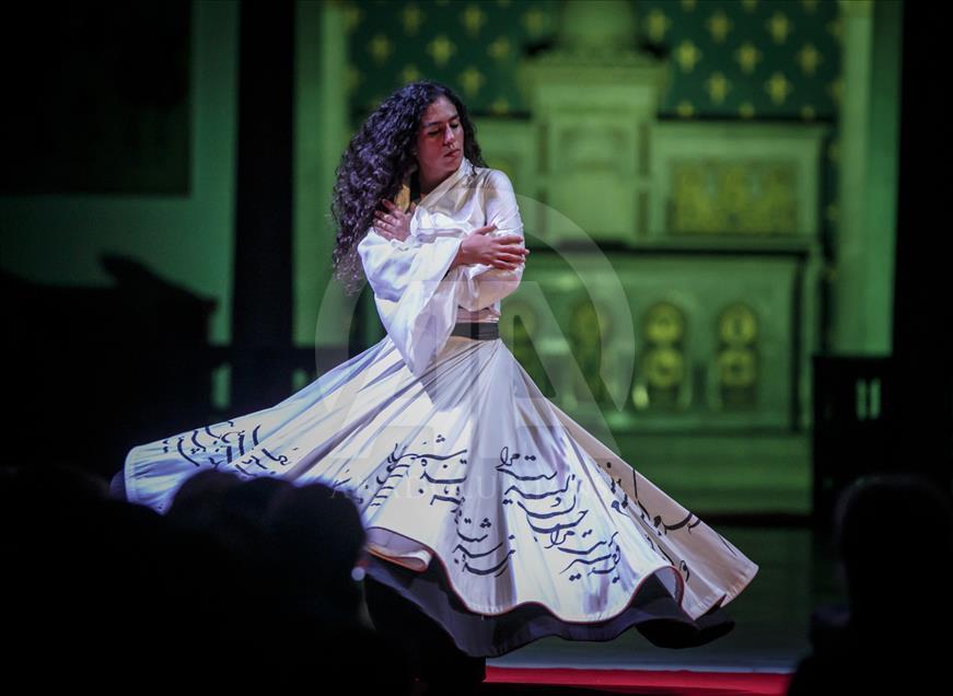 Tunisie: Spectacle soufi à l'acropolium de Carthage