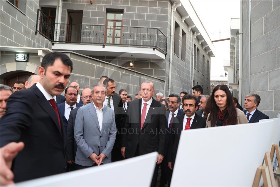 Cumhurbaşkanı Erdoğan Diyarbakır’da