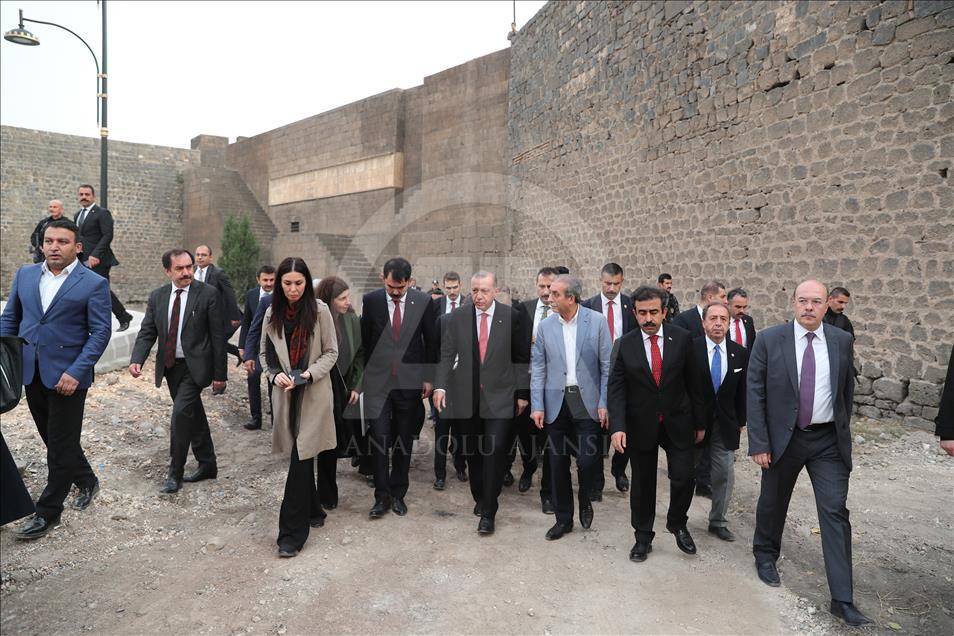 Cumhurbaşkanı Erdoğan Diyarbakır’da