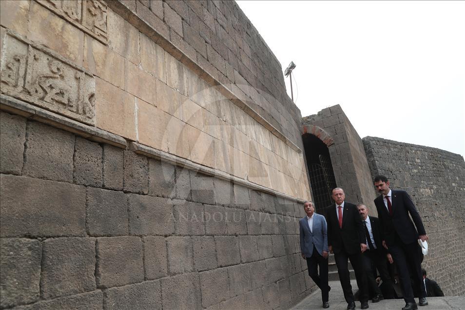 Cumhurbaşkanı Erdoğan Diyarbakır’da