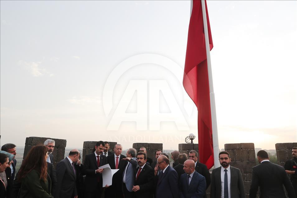 Cumhurbaşkanı Erdoğan Diyarbakır’da