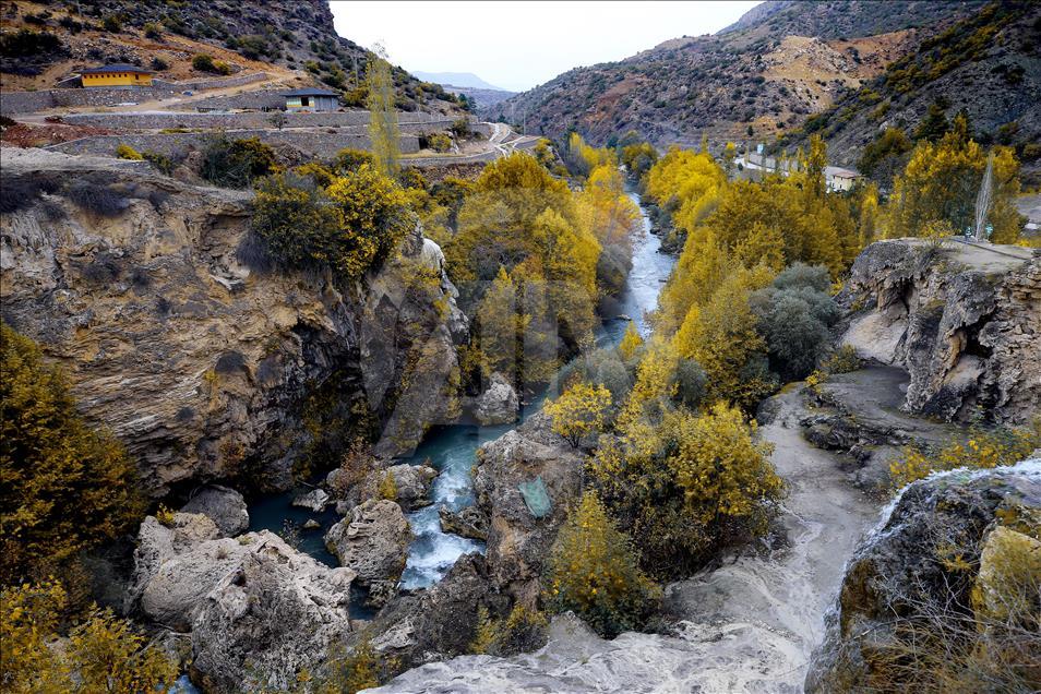 Autumn in Goksu Waterfall
