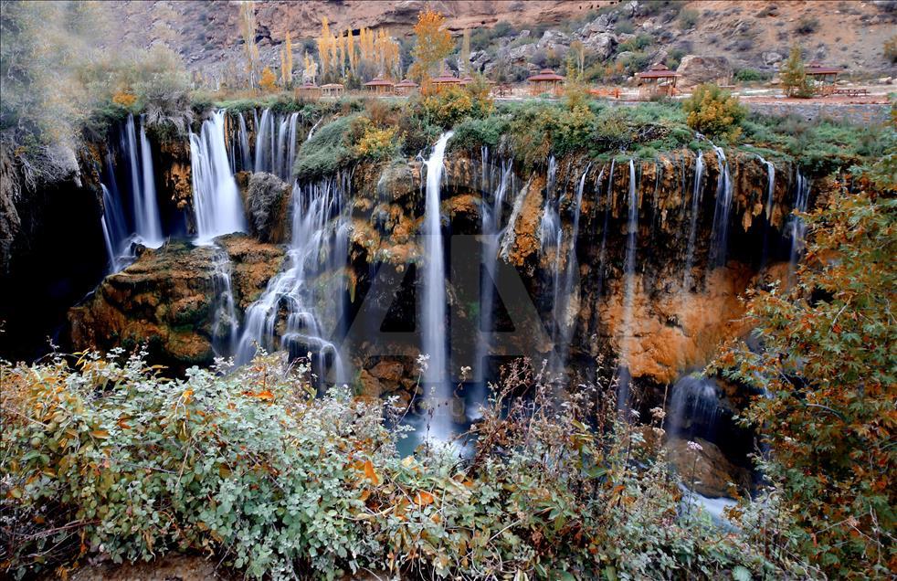 Autumn in Goksu Waterfall
