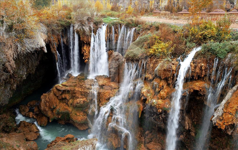 Autumn in Goksu Waterfall
