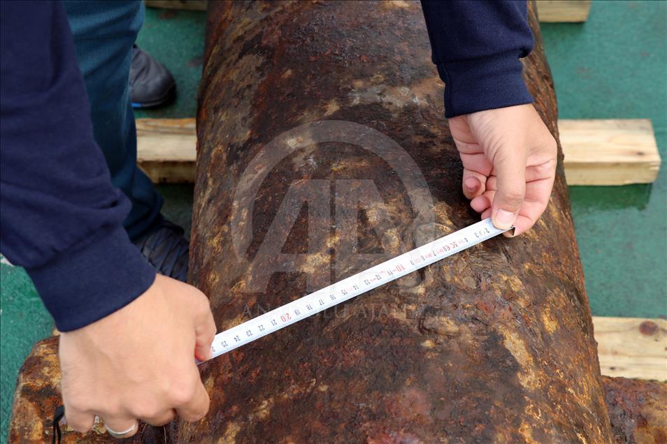 Didim açıklarında tarihi gemi kalıntısının bulunması