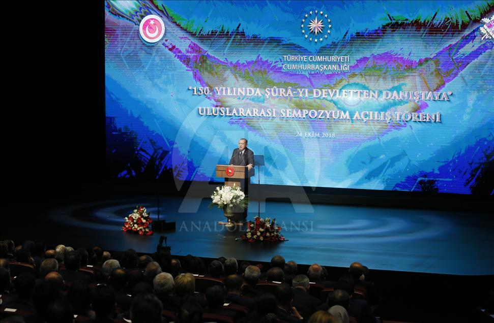 "Şura-yı Devlet'ten Danıştay'a Uluslararası Sempozyumu"