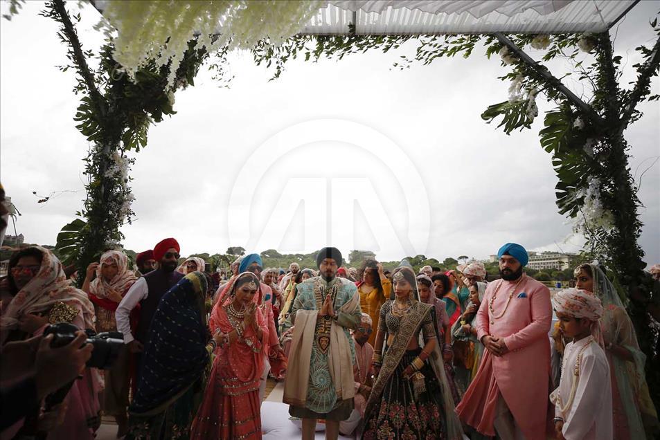Así se celebra una boda india que costó USD 1.5 millones