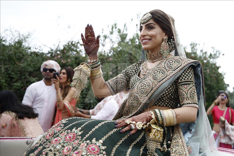 عروسی 1.5 میلیون دلاری یک هندی در آنتالیا
