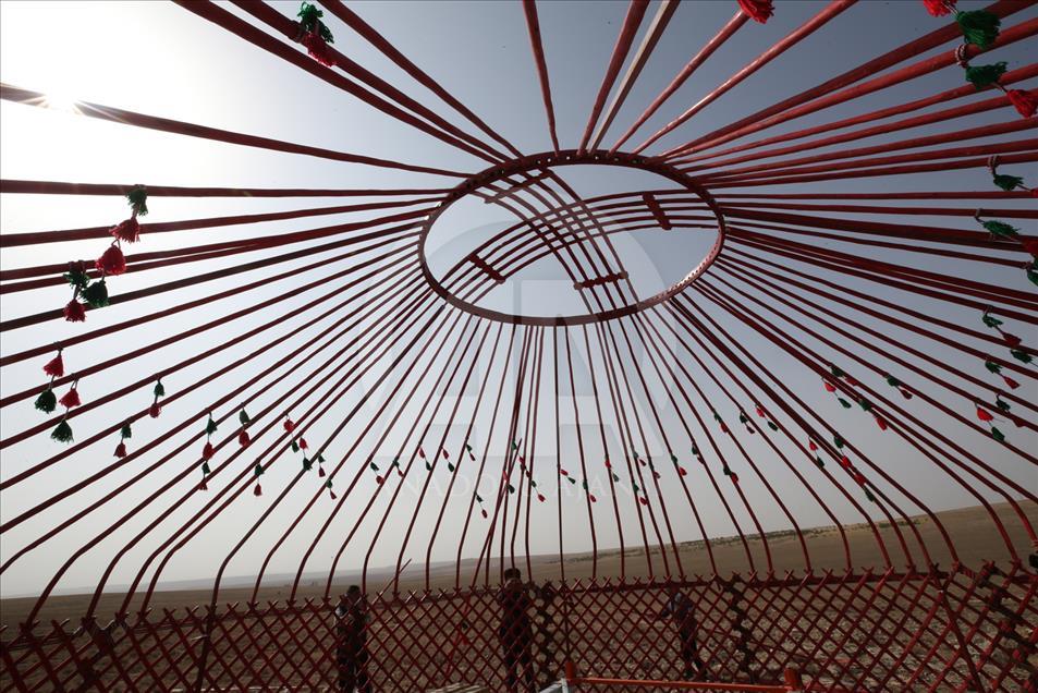 Las ancestrales tradiciones de los turcos kirguisos siguen con vida en Yozgat