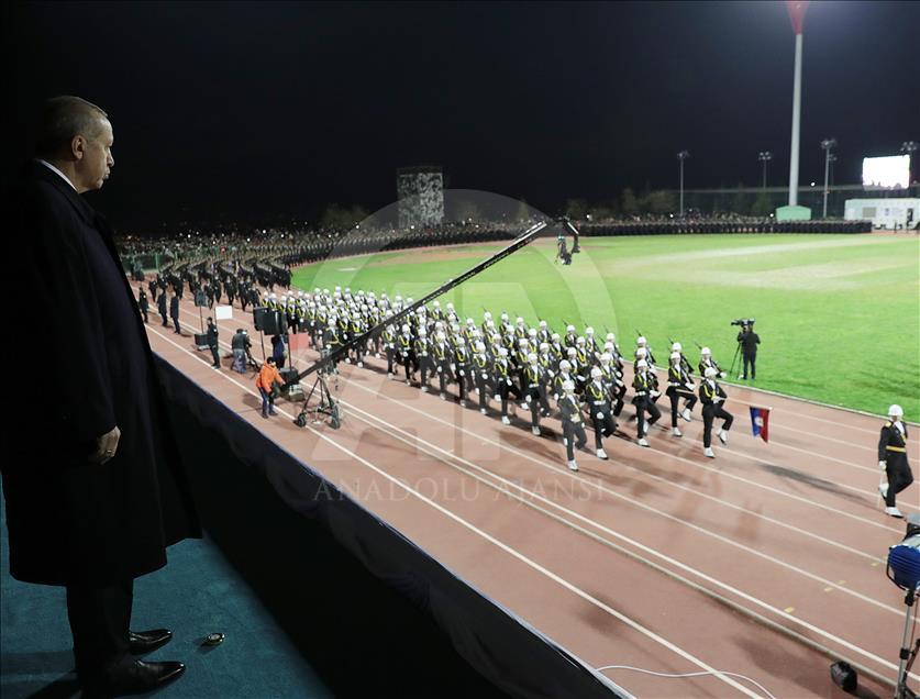 Jandarma ve Sahil Güvenlik Akademisi İkinci Dönem Sözleşmeli Astsubay Mezuniyet Töreni
