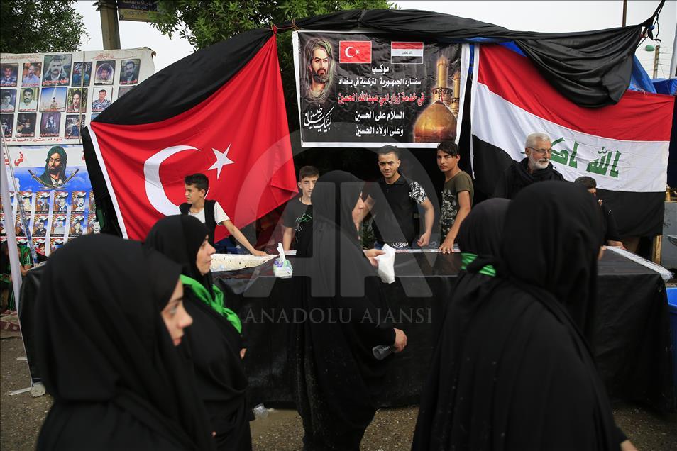 Türkiye'nin Bağdat Büyükelçisi Yıldız, Erbain için Kerbela'da