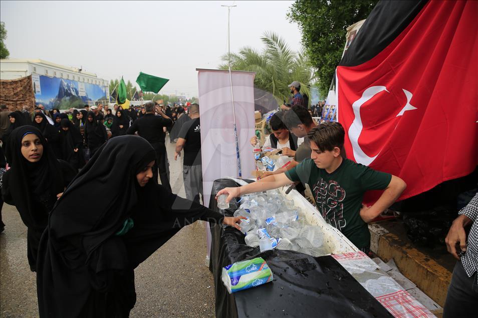 Türkiye'nin Bağdat Büyükelçisi Yıldız, Erbain için Kerbela'da