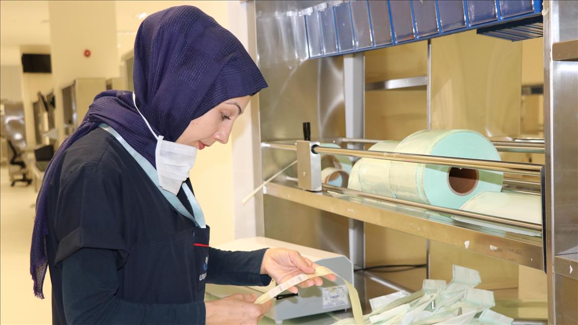 Şehir hastanesinde cerrahi aletlere "karekod"lu takip