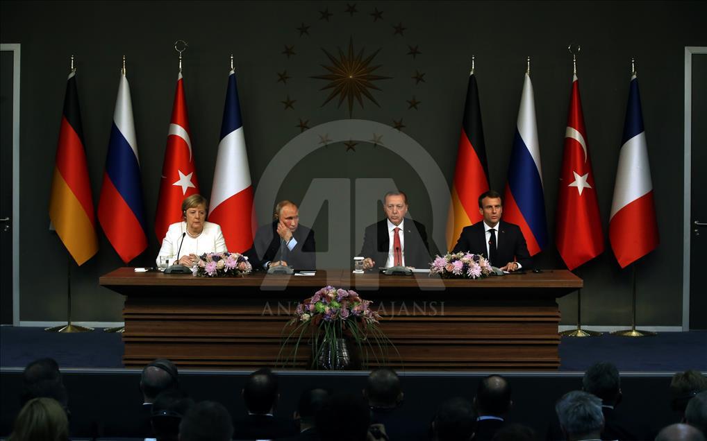 İstanbul'da Suriye konulu dörtlü zirve
