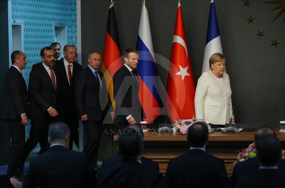 İstanbul'da Suriye konulu dörtlü zirve