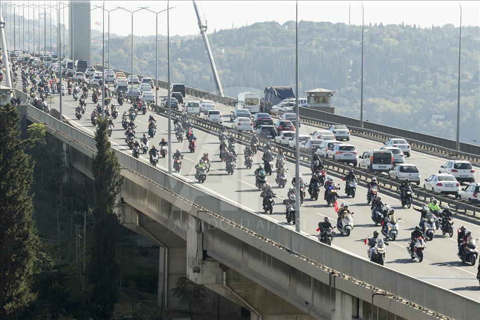  29 Ekim motosiklet konvoyu 