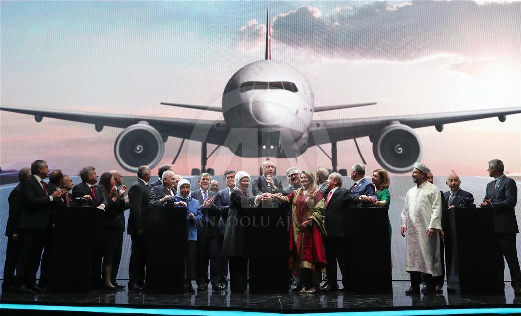 Opening ceremony of Istanbul's new airport