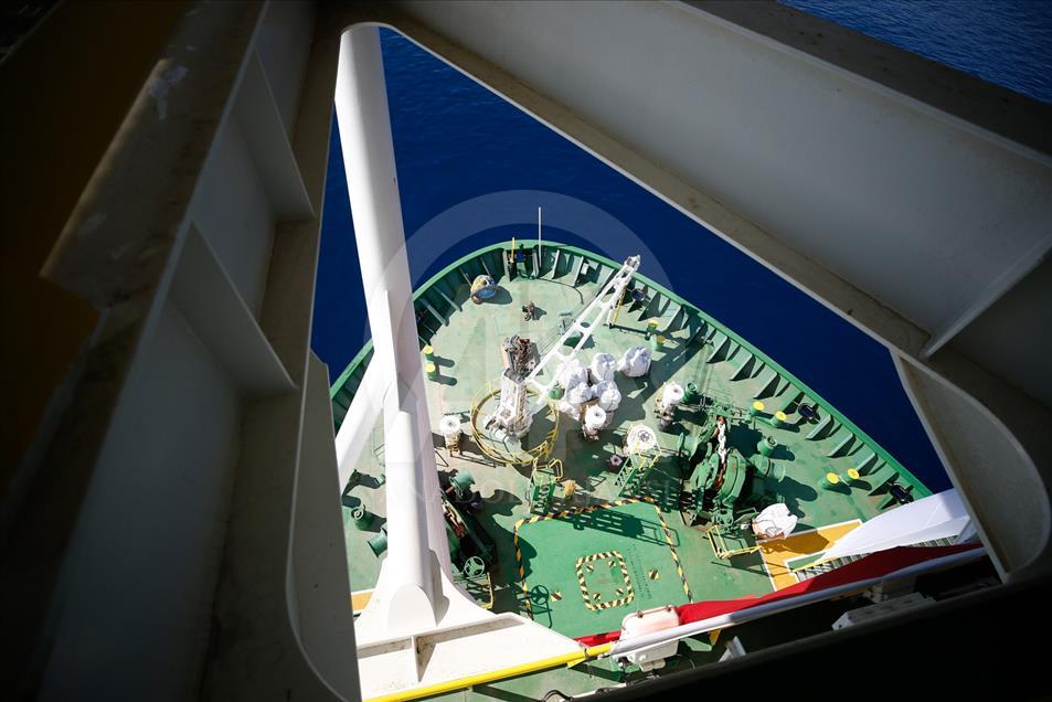 Preparaciones del barco de perforación, Fatih