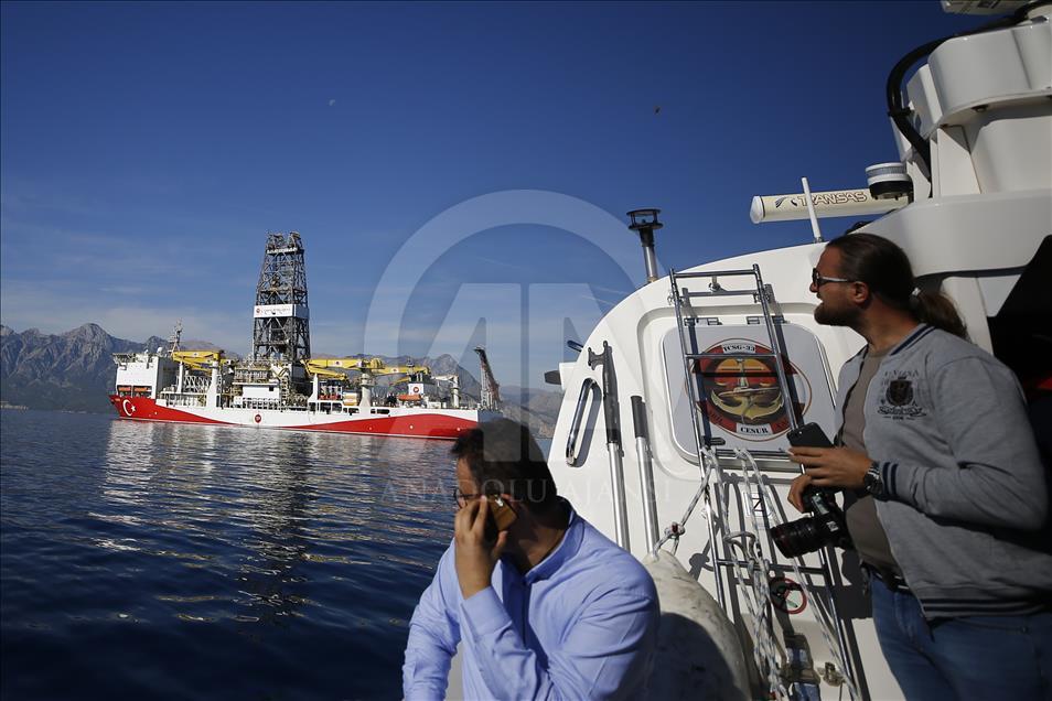 Preparations of Fatih Drill Ship