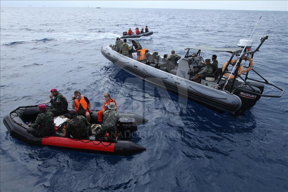 Hari kedua proses evakuasi kecelakaan pesawat Lion Air JT610