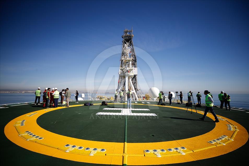 Preparaciones del barco de perforación, Fatih